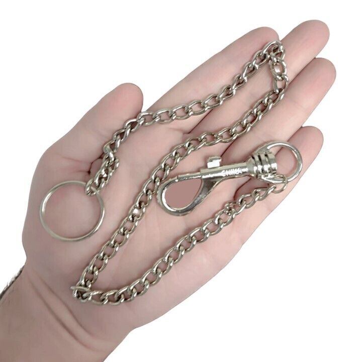 12 Pack Hipster Keyring with 40cm Chain - Durable Quick Release Key Holder