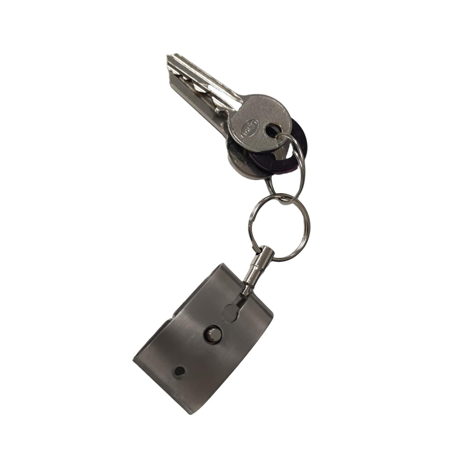 Quick Release Keyring Belt  - Detachable Keychain with  Slide Snap Lock 12 Pack