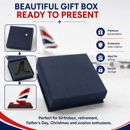 Personalised British Airways BA A380 Fin Tail Plane Aviation Gift