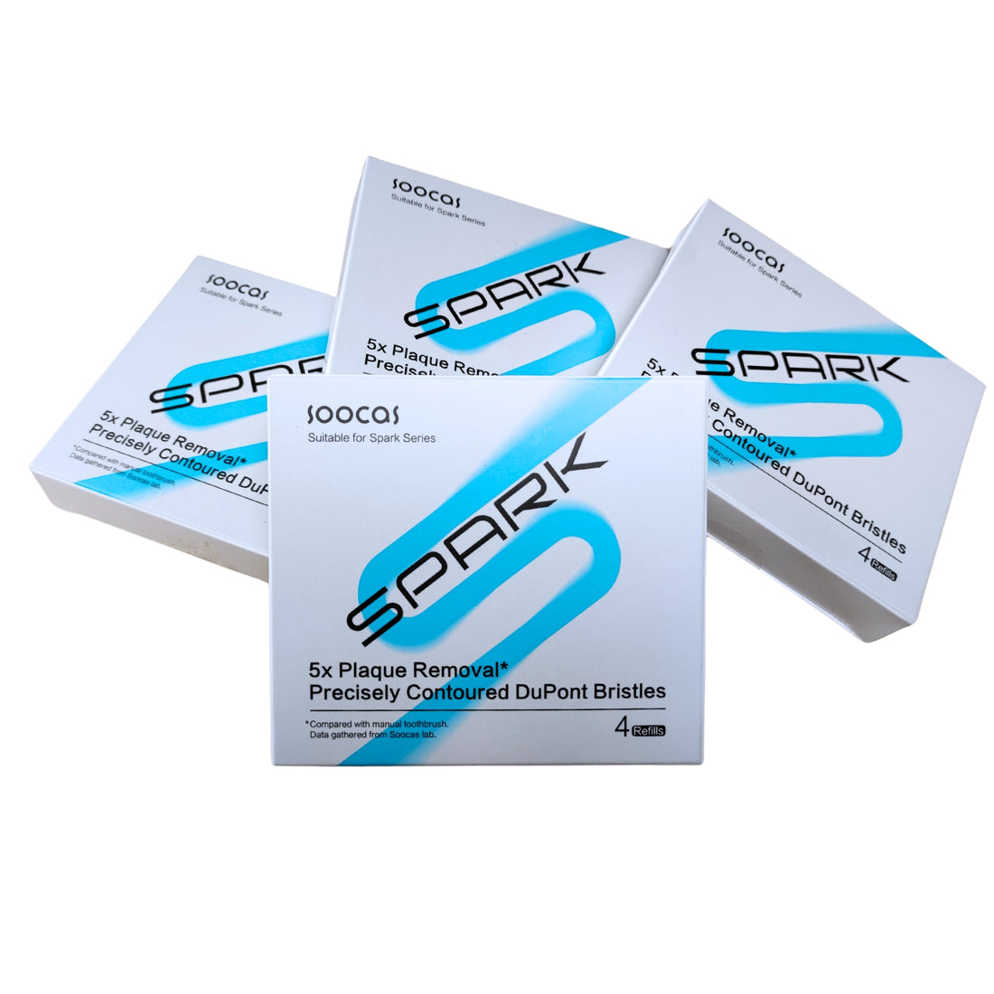 soocas spark replacement tootbrush heads