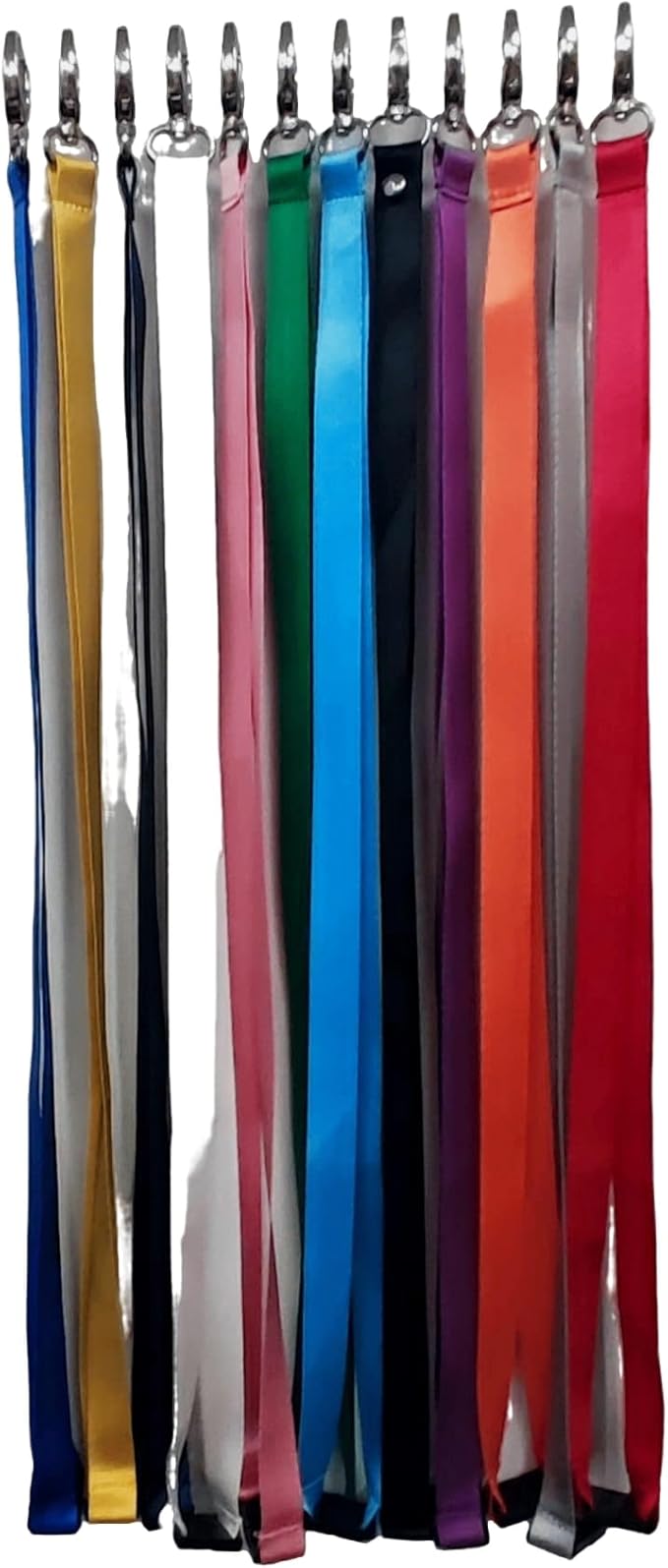 12 PACK Lanyard Neck Strap ID clip Badge Pass Card Key Mobile Phone Holder