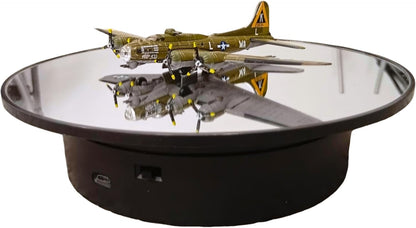 360° Rotating Display Stand – Mirror Turntable (14cm / 20cm)