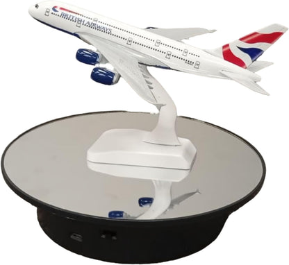 360° Rotating Display Stand – Mirror Turntable (14cm / 20cm)