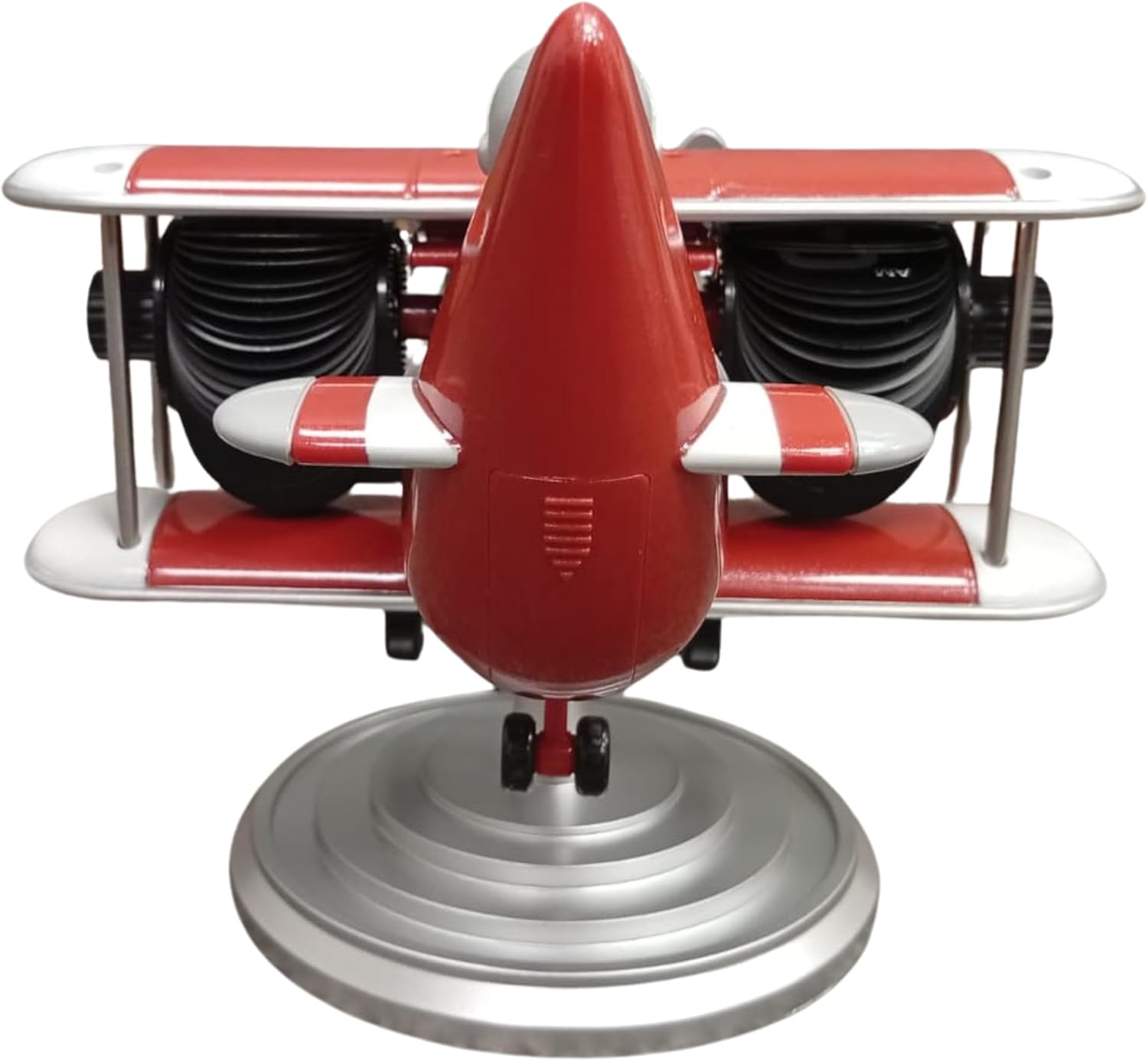 Authentic R &amp; M Retro Airplane Flip Clock Toy Style Vintage Aircraft Desk Clock