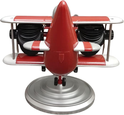 Authentic R &amp; M Retro Airplane Flip Clock Toy Style Vintage Aircraft Desk Clock
