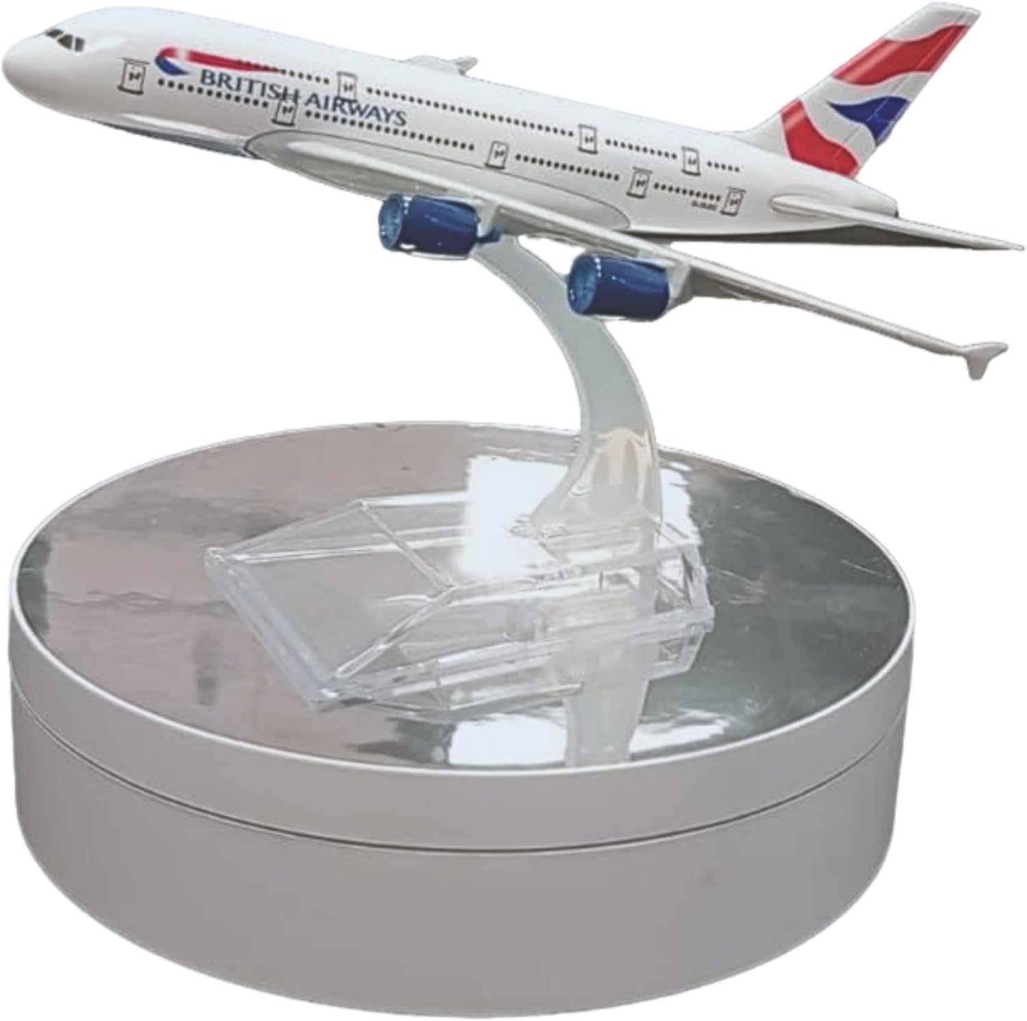 360° Rotating Display Stand – Mirror Turntable (14cm / 20cm)
