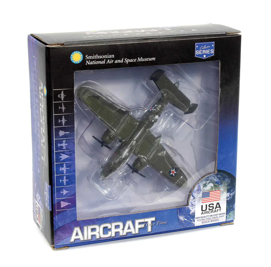1:200 B-25B Mitchell Doolittle Raid Diecast Model – WWII Bomber Aircraft