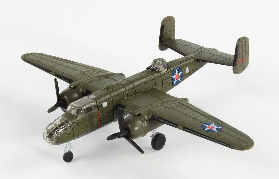 1:200 B-25B Mitchell Doolittle Raid Diecast Model – WWII Bomber Aircraft