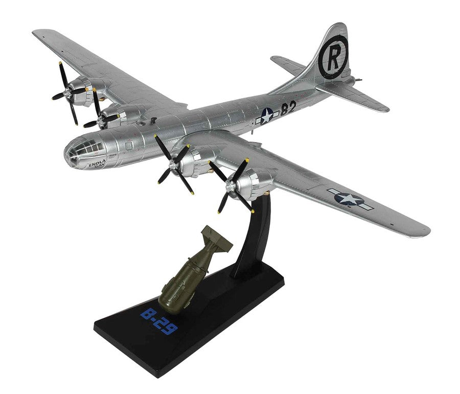 1:144 B-29 Superfortress Enola Gay Diecast Model – WWII Atomic Bomber