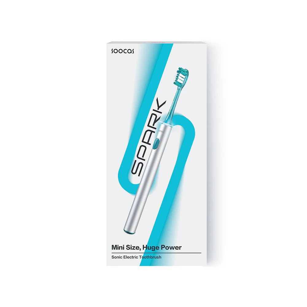 SOOCAS Spark complete travel toothbrush kit with charger and case