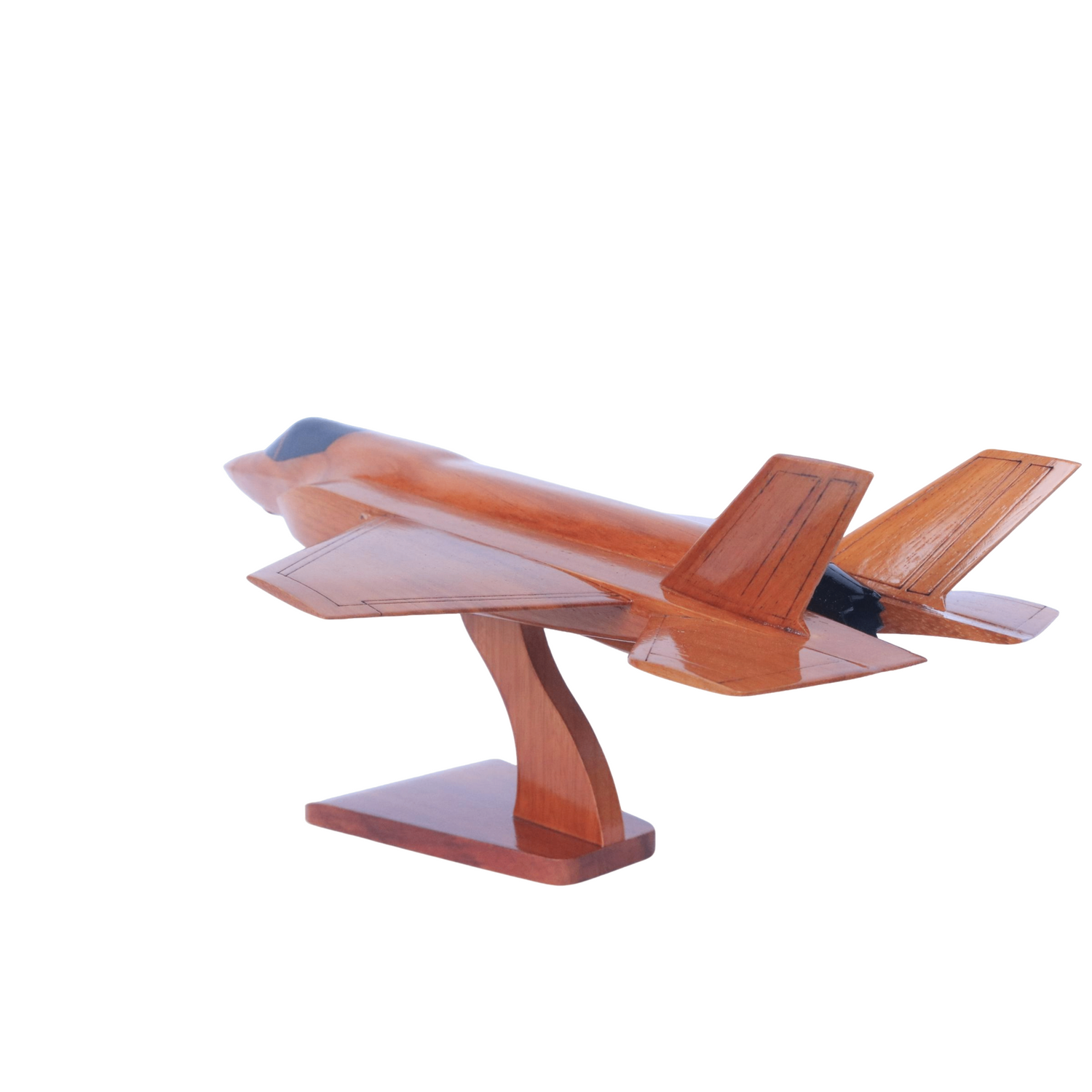 F-35B Lightning Wooden Plane Model | Handcrafted Jet Chame Online UK