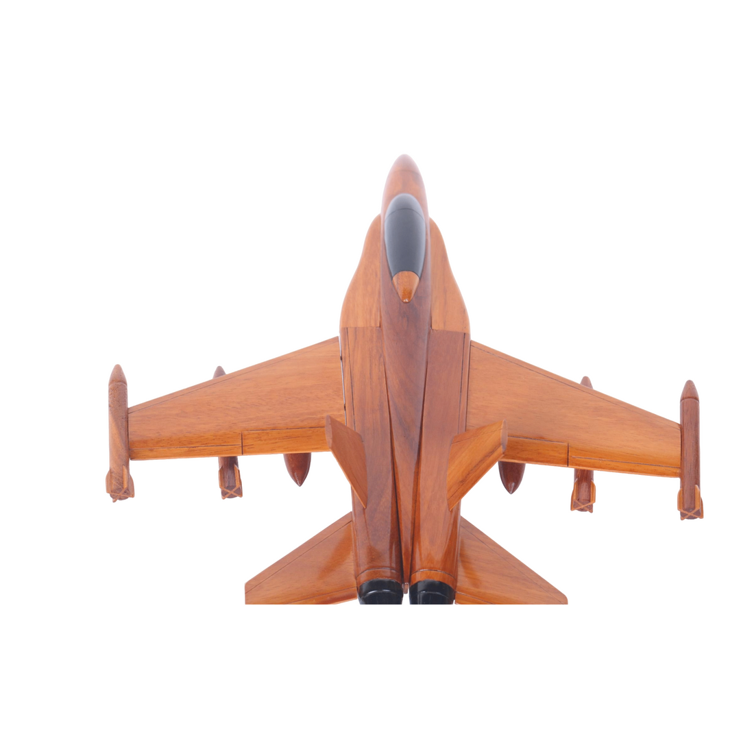F-18 Super Hornet Wooden Plane Model | Handcrafted Jet UK