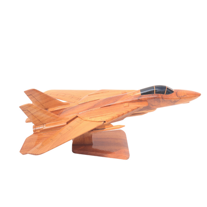 F-14 Tomcat Wooden Plane Model | Collectible Jet UK Stock