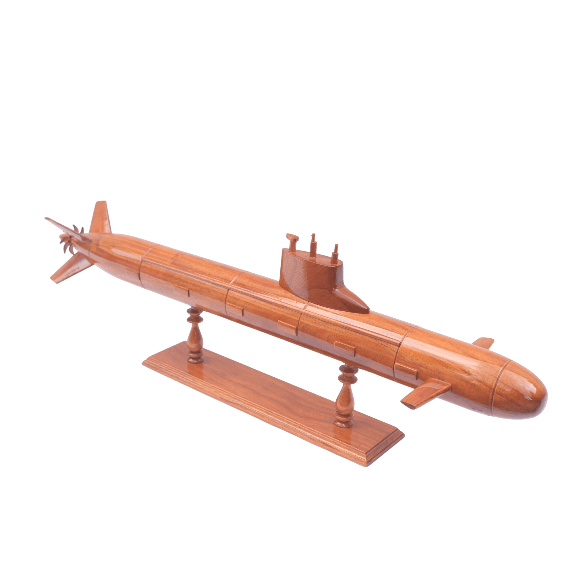USSR Akula Class Nuclear Submarine Wooden Model | 62.5 cm