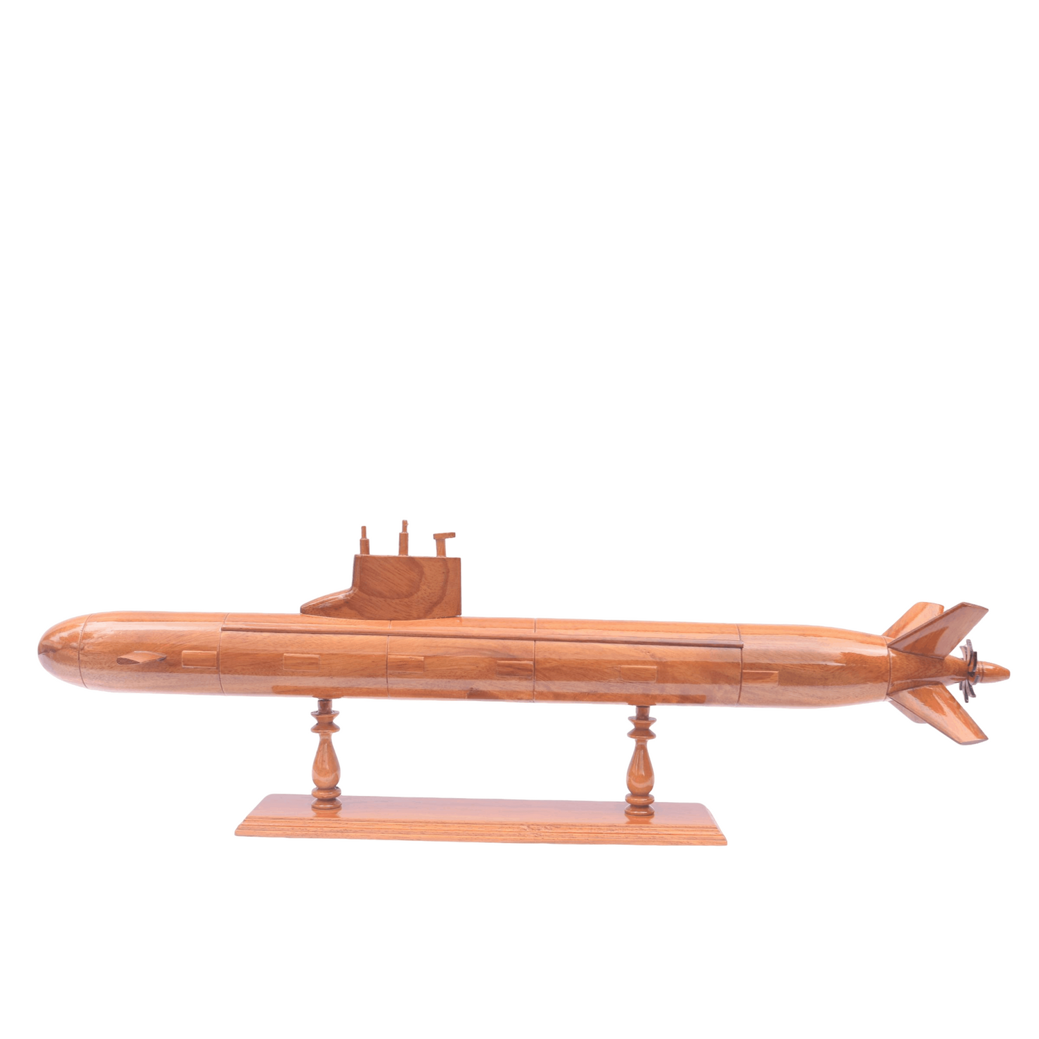 USSR Akula Class Nuclear Submarine Wooden Model | 62.5 cm