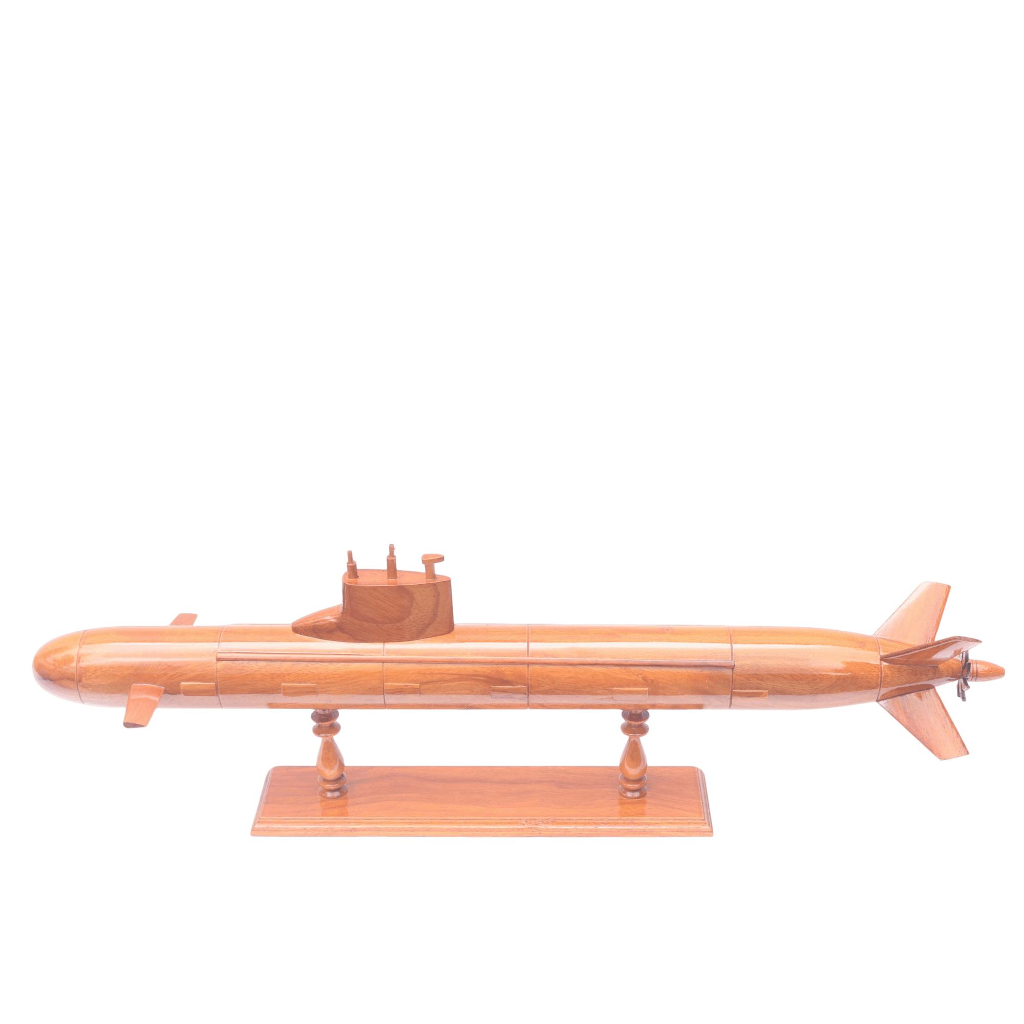 USSR Akula Class Nuclear Submarine Wooden Model | 62.5 cm