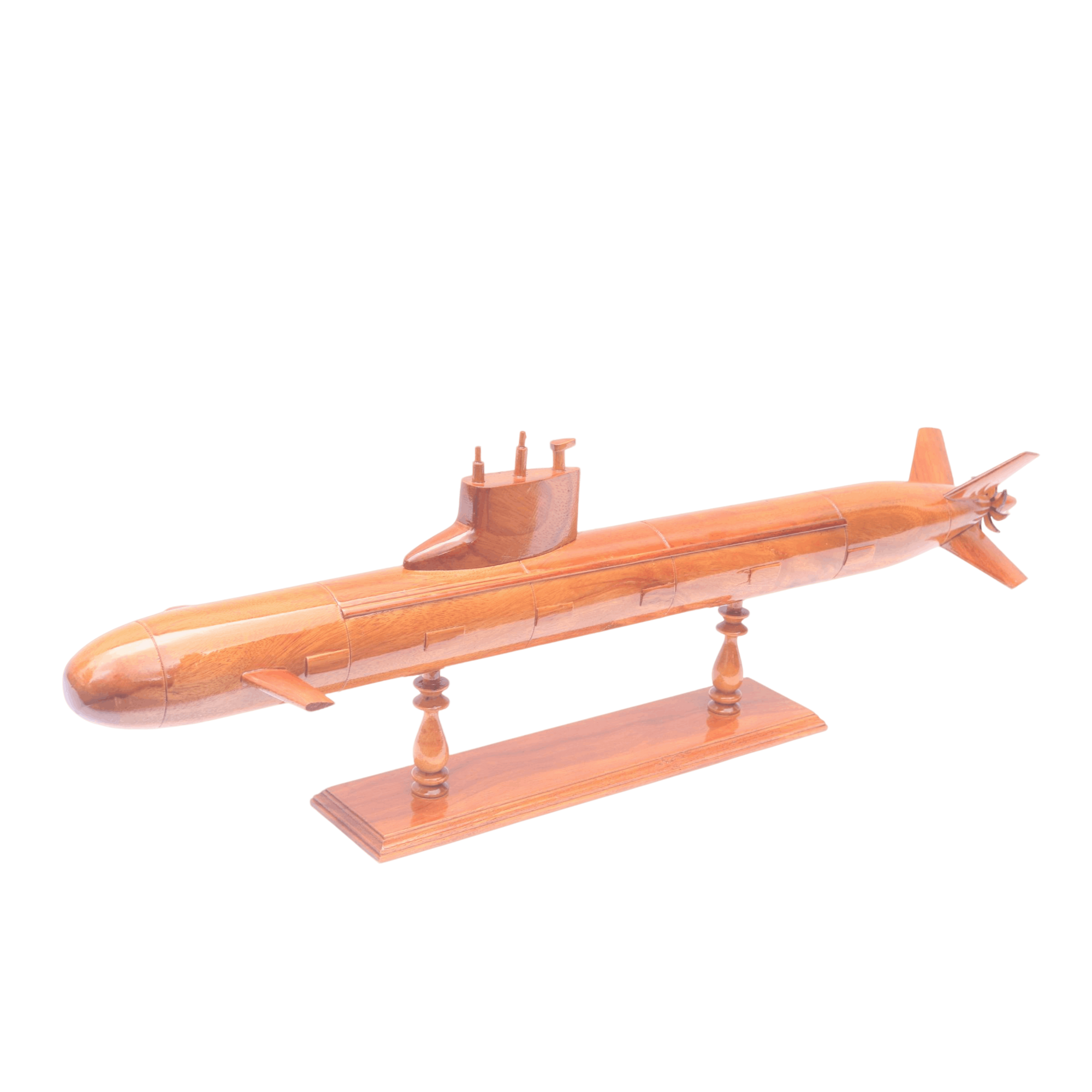 USSR Akula Class Nuclear Submarine Wooden Model | 62.5 cm