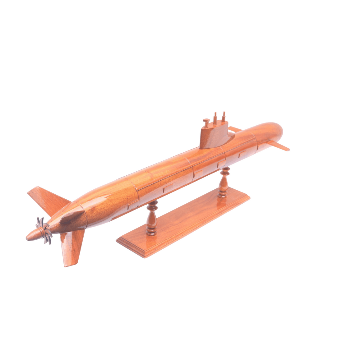 USSR Akula Class Nuclear Submarine Wooden Model | 62.5 cm