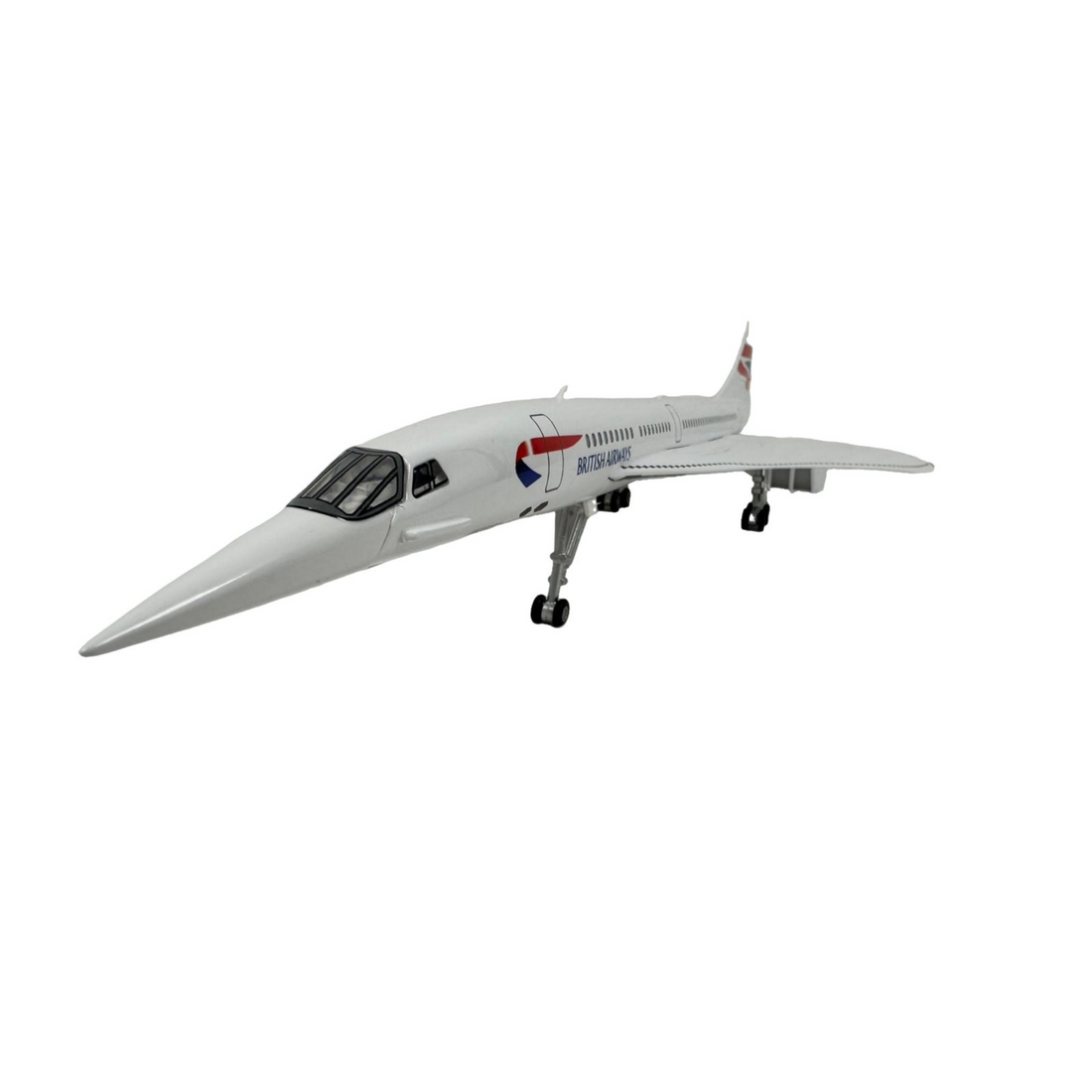 Concorde British Airways Large Model with Stand &amp; Engraved Plaque Option