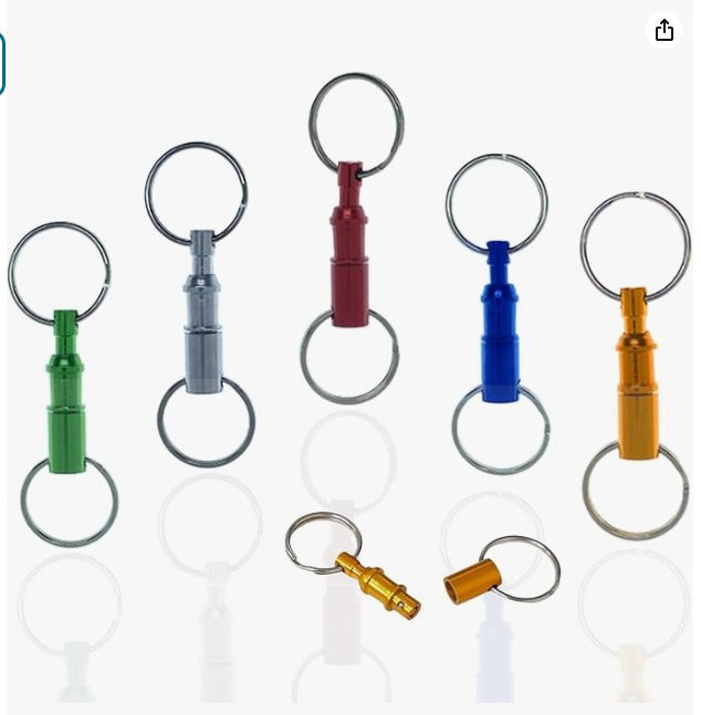 8 Piece Mystery Party Bag Random Selection of Keyrings and Keychains