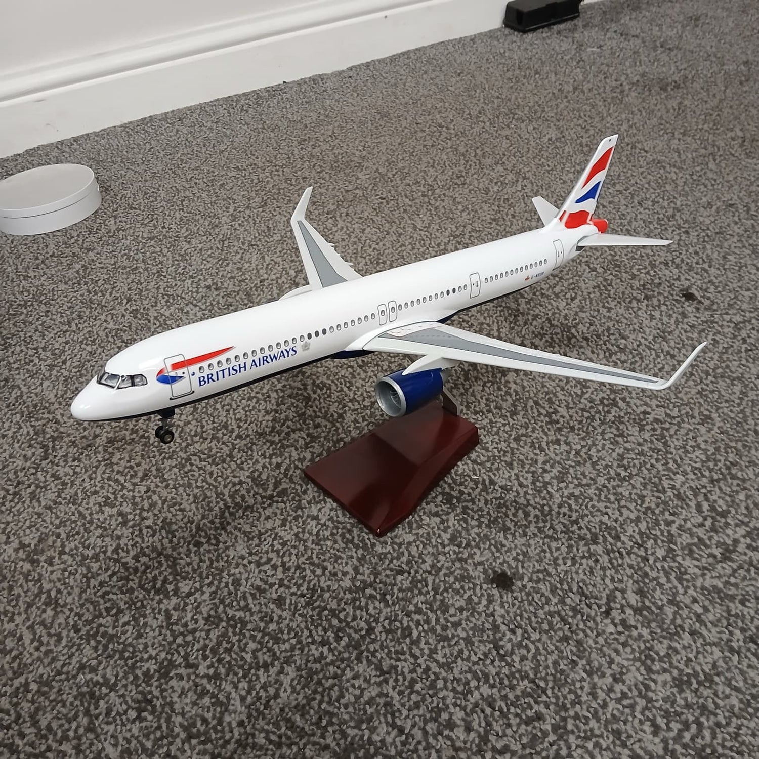 BA Airbus A321 Model Aircraft Large Airline Display Plane