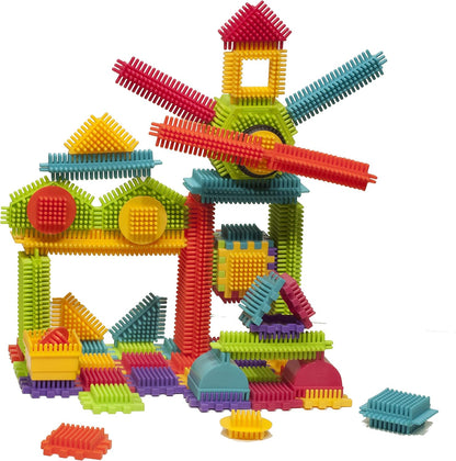 Cacto Cubes - 36 Piece Construction Toy for Kids, Soft Interlocking Blocks