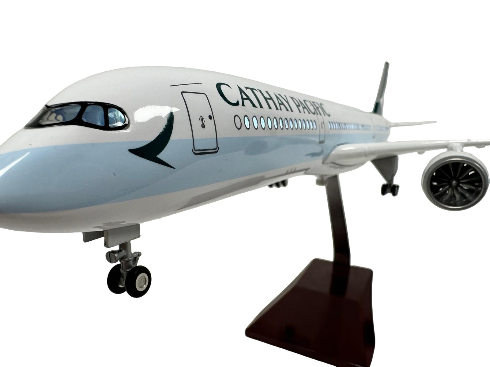 Cathay Pacific Airbus A350 Model Plane Diecast Large Scale Christmas Gift