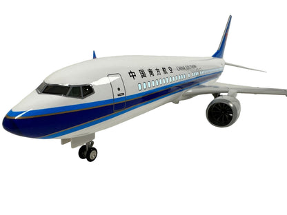 China Southern 737MAX Model Plane Boeing Diecast Large Scale Christmas Gift