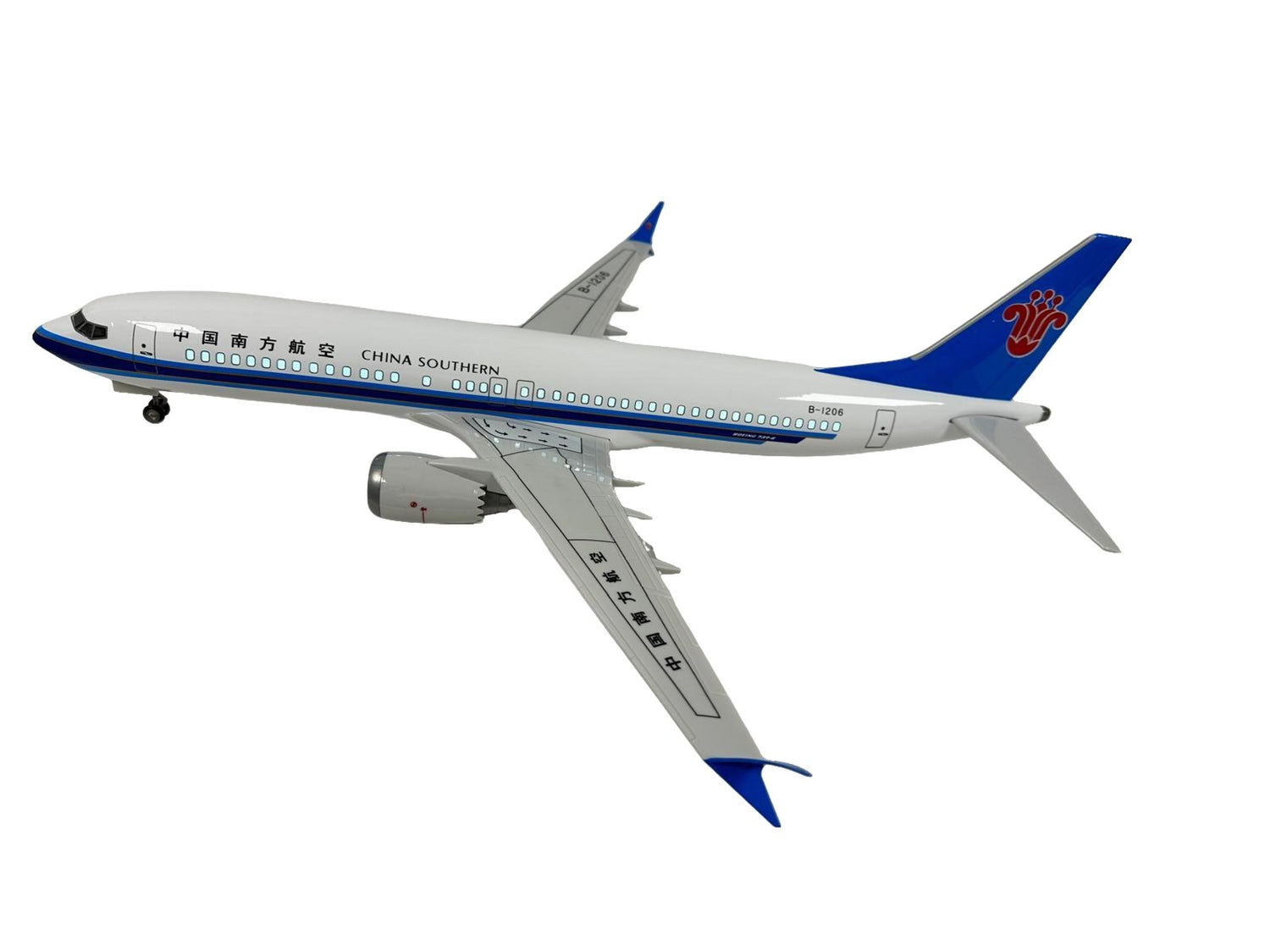 China Southern 737MAX Model Plane Boeing Diecast Large Scale Christmas Gift