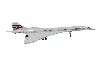 Concorde British Airways BA Model Diecast Large Scale Christmas gift with stand