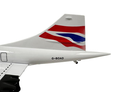 Concorde British Airways BA Model Diecast Large Scale Christmas gift with stand