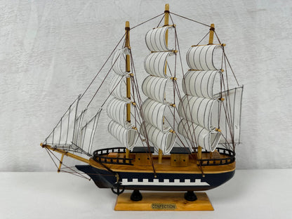 Handmade Confection Ship Model - 32cm Length 31 cm High