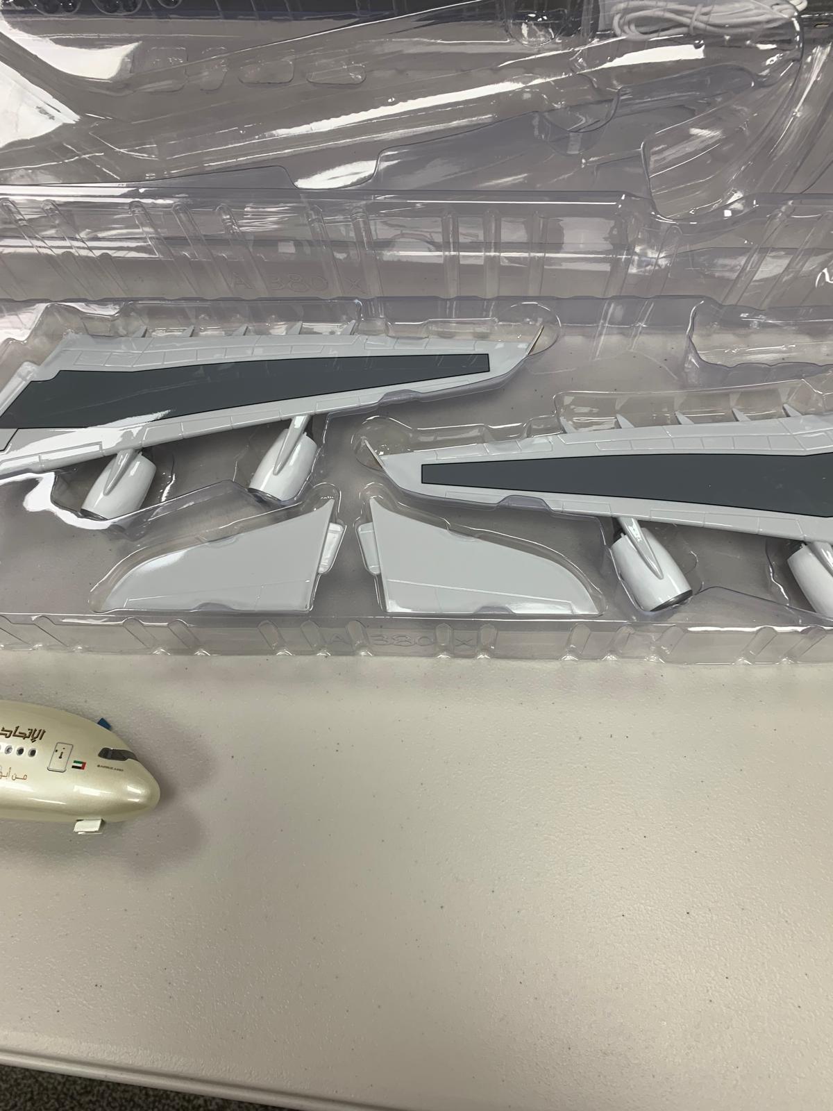 Etihad Airways Airbus A380 Model Aircraft Large Airline Display