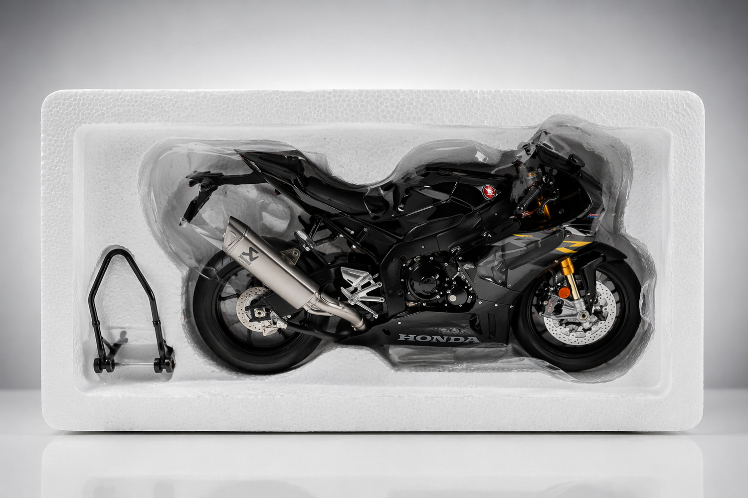 LCD Models Honda CBR1000RR-R Fireblade SP Black 1:12 Scale Motorcycle Model