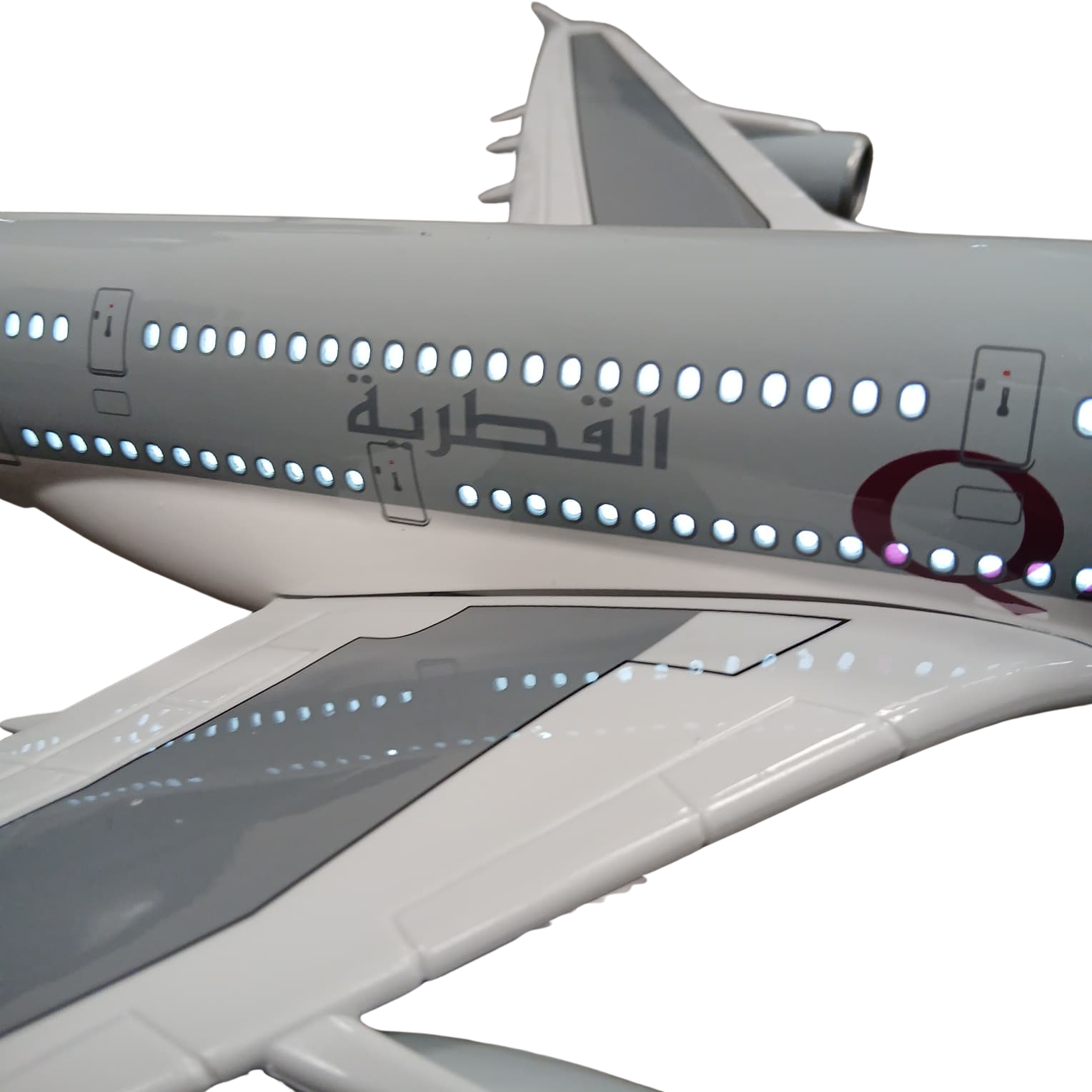 Qatar Airways Airbus A380 Model Plane 1:160 Large Aircraft Display