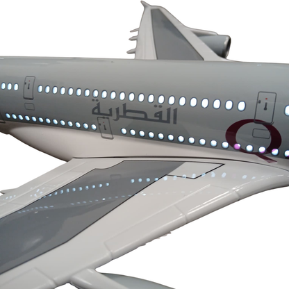 Qatar Airways Airbus A380 Model Plane 1:160 Large Aircraft Display