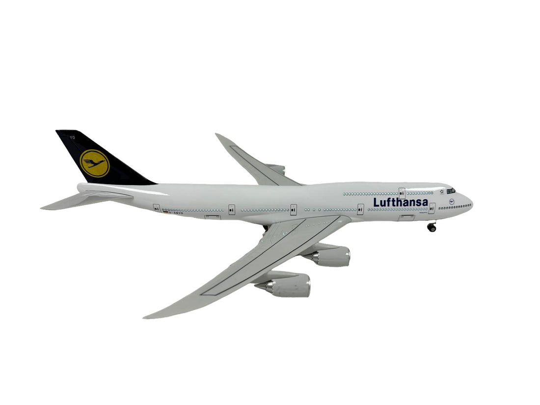 Lufthansa 747-8 Boeing Model Plane Diecast Large Scale Christmas Gift with stand