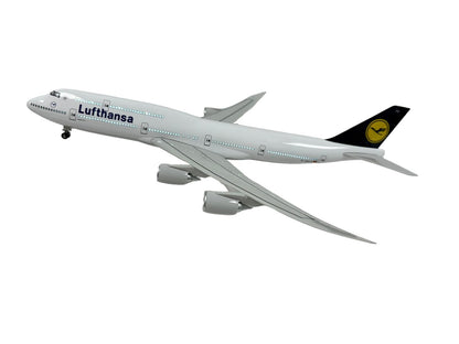 Lufthansa 747-8 Boeing Model Plane Diecast Large Scale Christmas Gift with stand