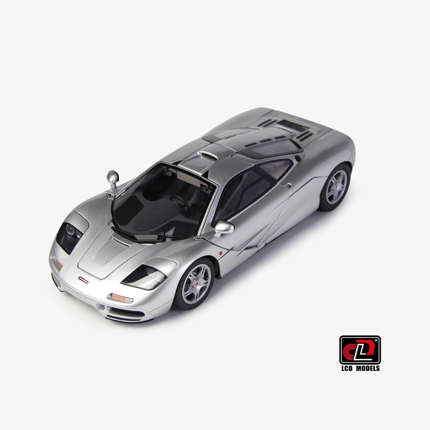 LCD Models McLaren F1 Die-Cast Model Car 1:18 Silver