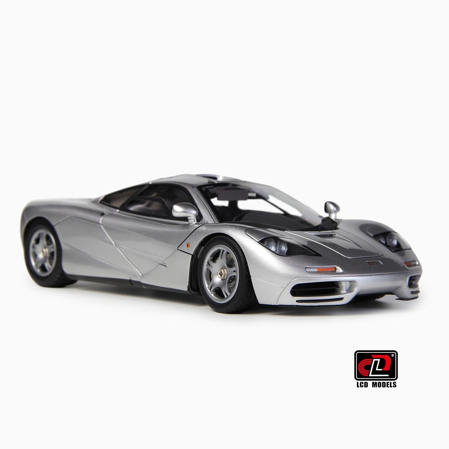 LCD Models McLaren F1 Die-Cast Model Car 1:18 Silver