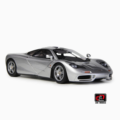 LCD Models McLaren F1 Die-Cast Model Car 1:18 Silver