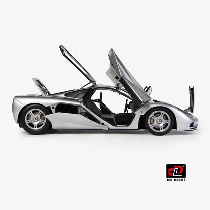 LCD Models McLaren F1 Die-Cast Model Car 1:18 Silver