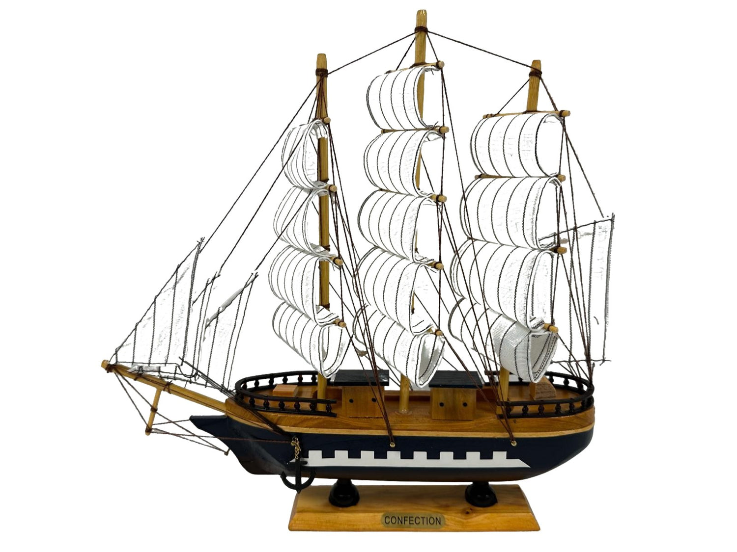 Handmade Confection Ship Model - 32cm Length 31 cm High