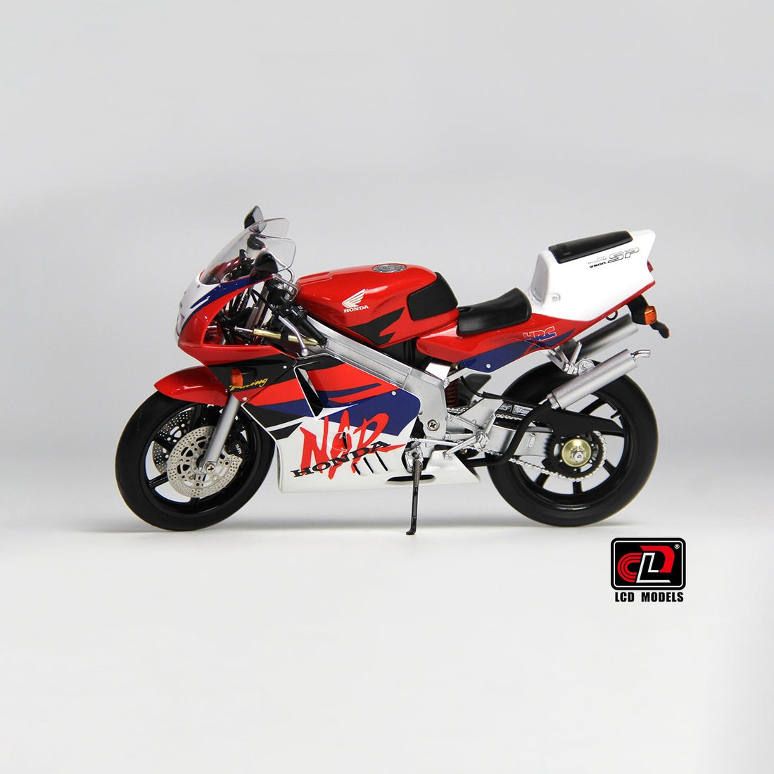 LCD Model Honda NSR250R SP Motorcycle Diecast 1:12 Scale Red