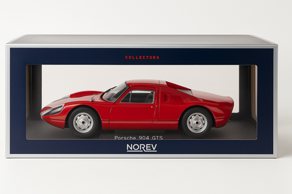 Porsche 904 GTS (1964) – 1:18 Scale Diecast Model by Norev - Chame LTD