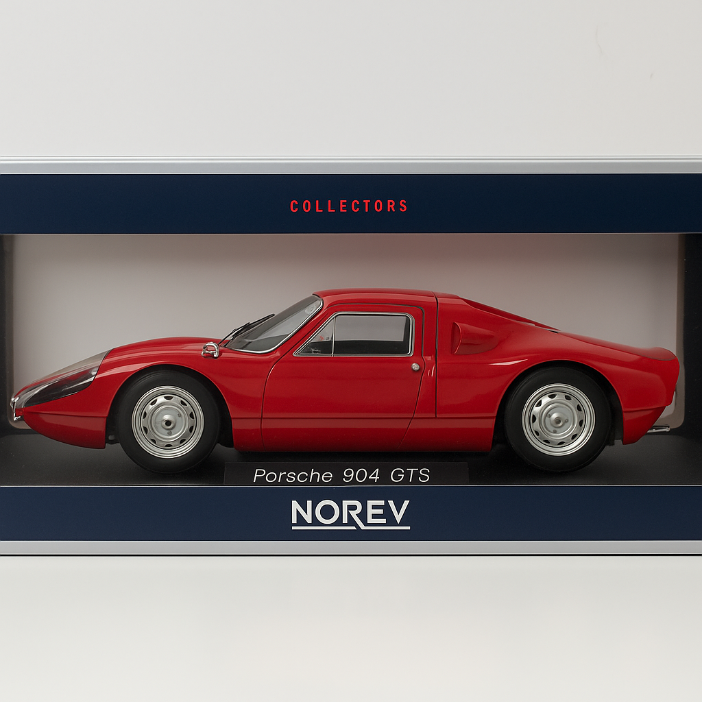 Porsche 904 GTS (1964) – 1:18 Scale Diecast Model by Norev - Chame LTD