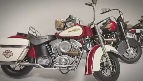 Harley-Style Motorcycle Model | Vintage Motorbike | Ideal Gift