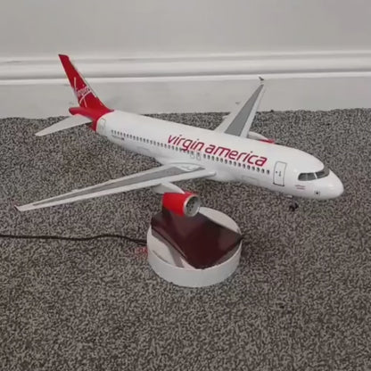 VA Airbus A320 Model Aircraft Large Airline Display Plane