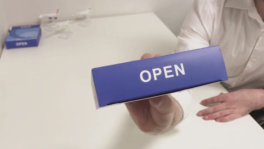 Mini British Airways A380 Model Plane – 15 x 14 cm