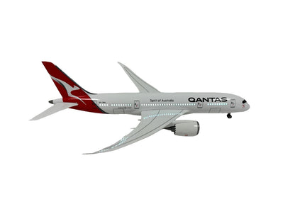 Qantas 787 Boeing Model Plane Diecast Large Scale Christmas Gift w stand